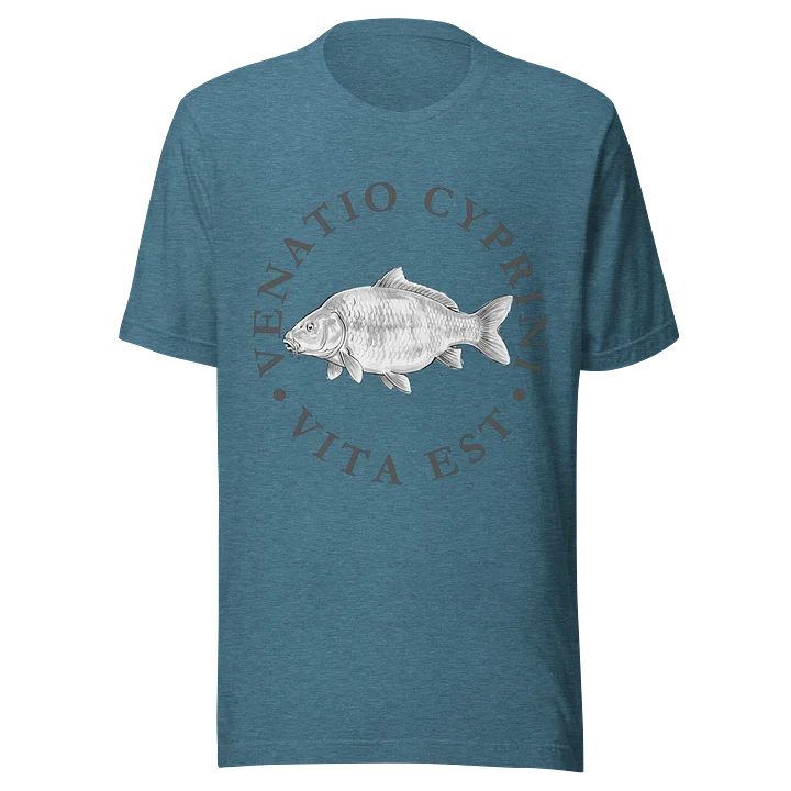 The hunt for carp is life ("Venatio cyprini vita est.") T-Shirt product image (31)