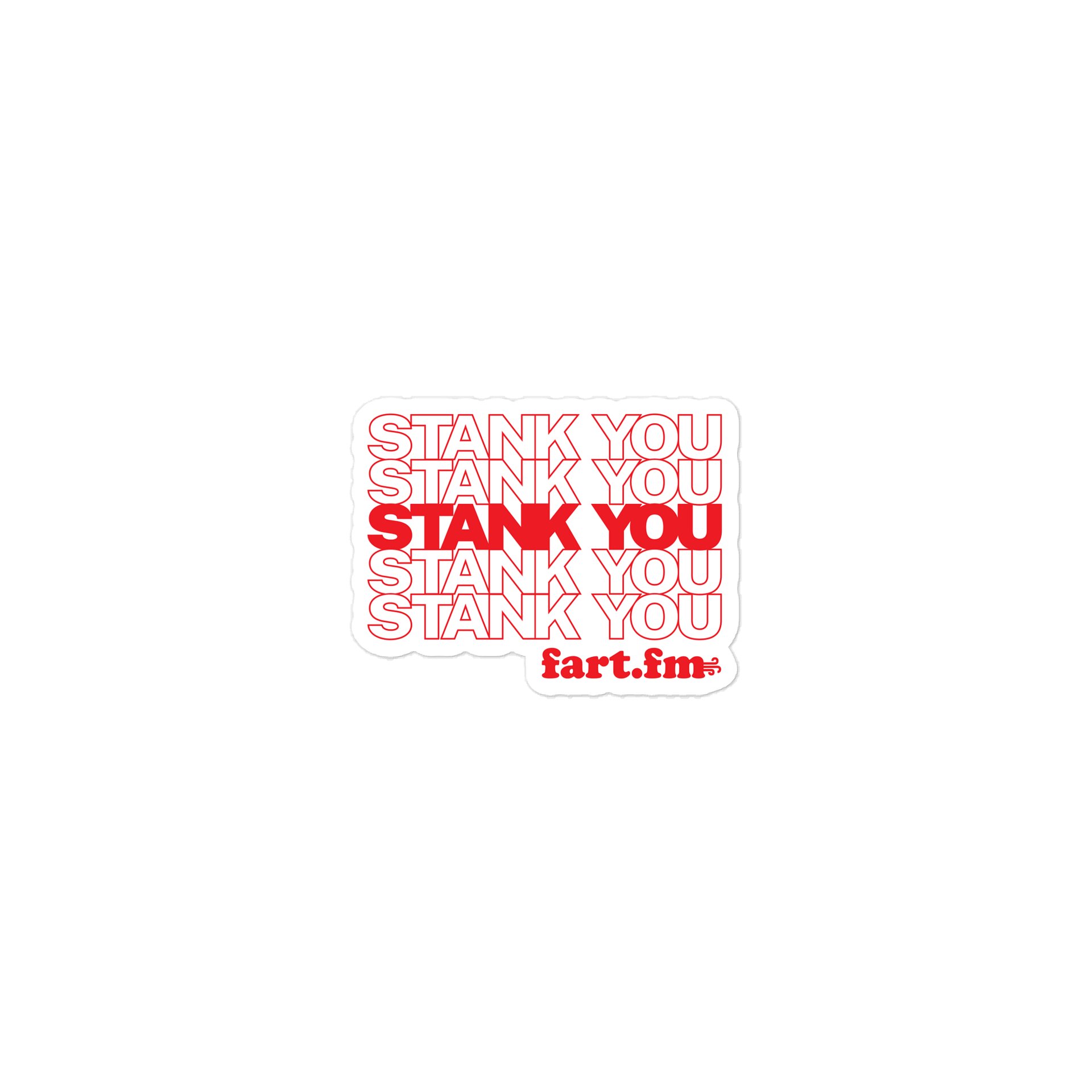 Stank You Sticker product image (1)