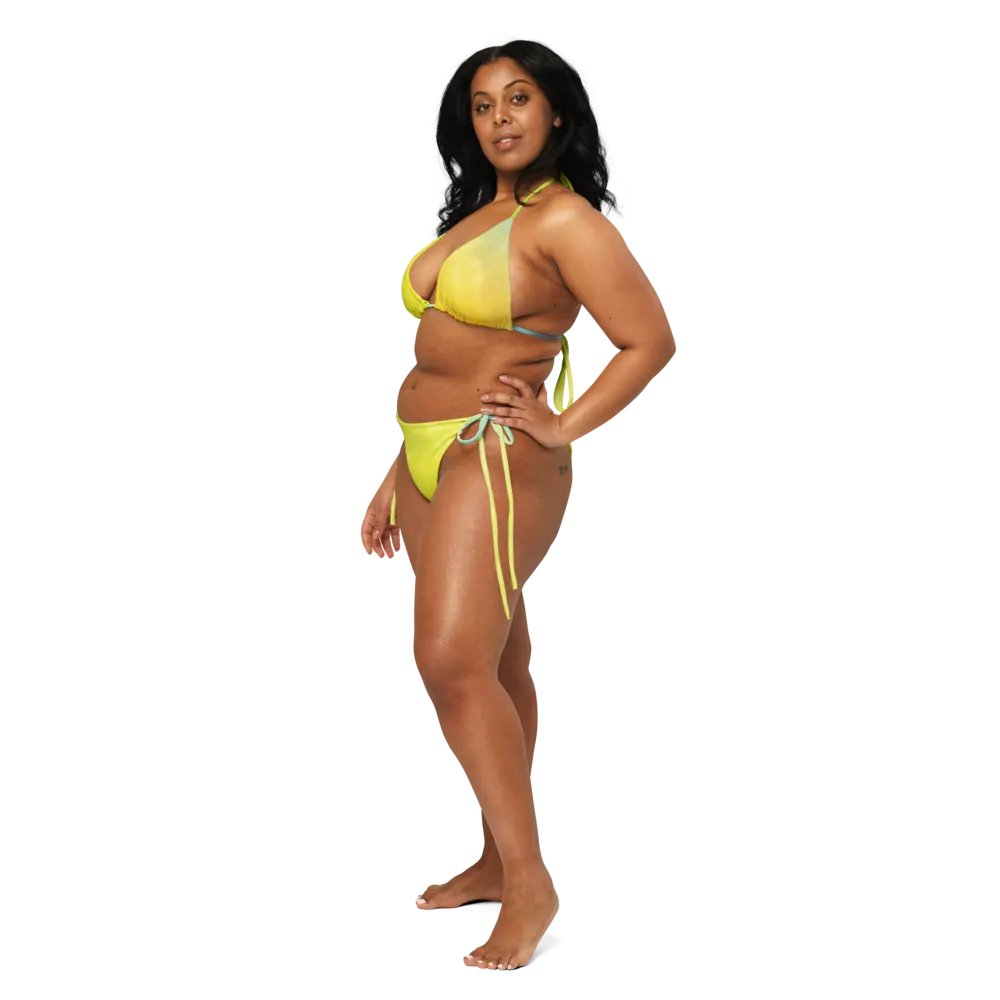 Blur cloud rainbow Design String Bikini - V9 product image (6)
