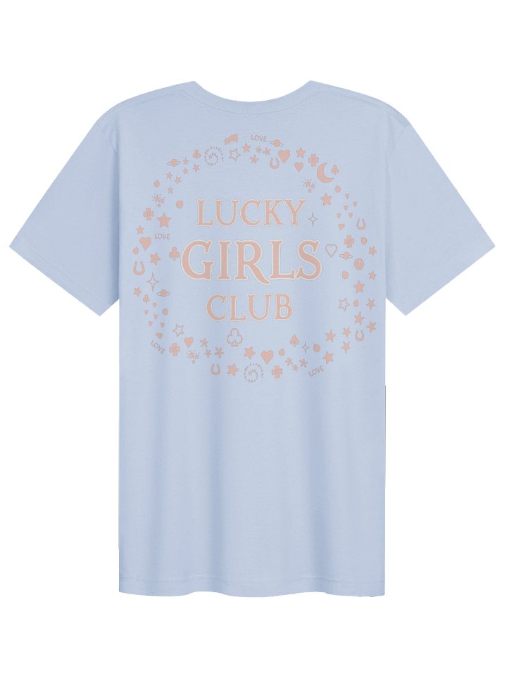 Minimal Pink Bloom T-Shirt Lucky Girls Club product image (11)