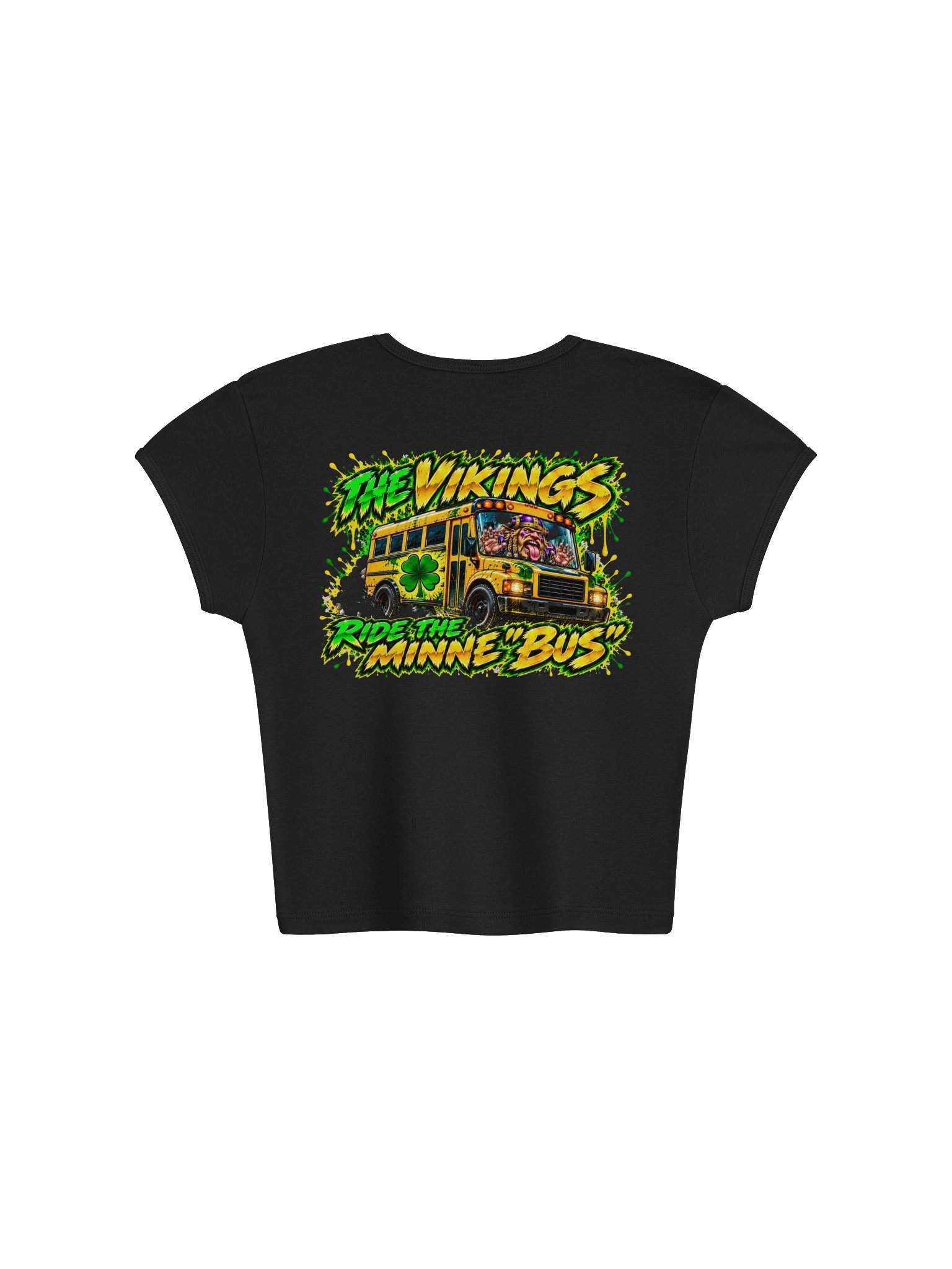 Schoolz Out Vikings Crop Top product image (2)