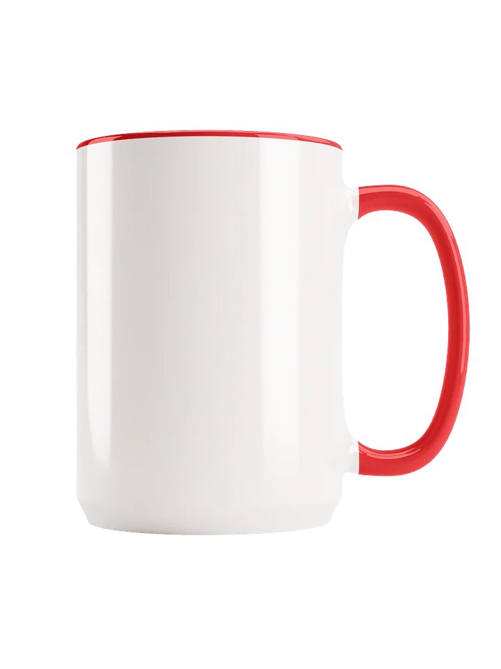 White/Red Mug with Red TMT Logo product image (2)