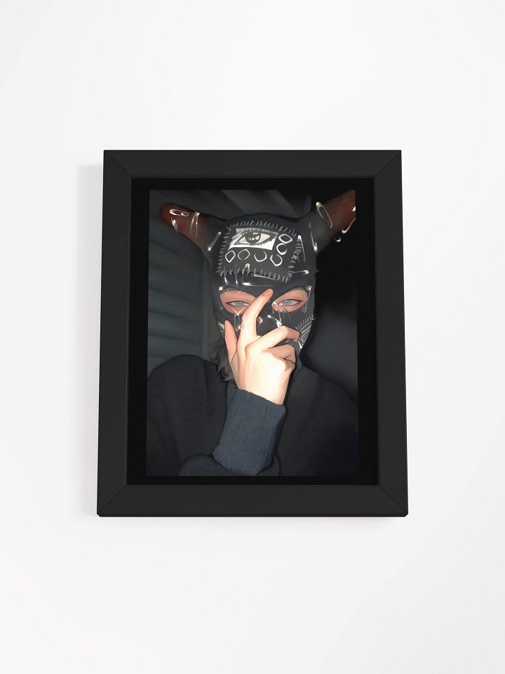 Jiinzo Old Mask Poster (Framed) product image (1)