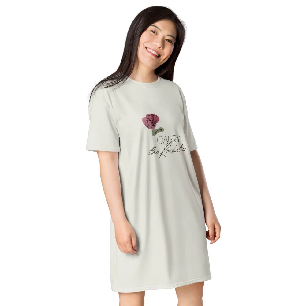 Women's T-Shirt Dress TDFB0142 product image (2)