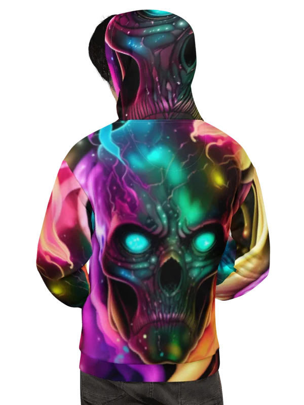 Neon Skull Dreams Hoodie product image (2)