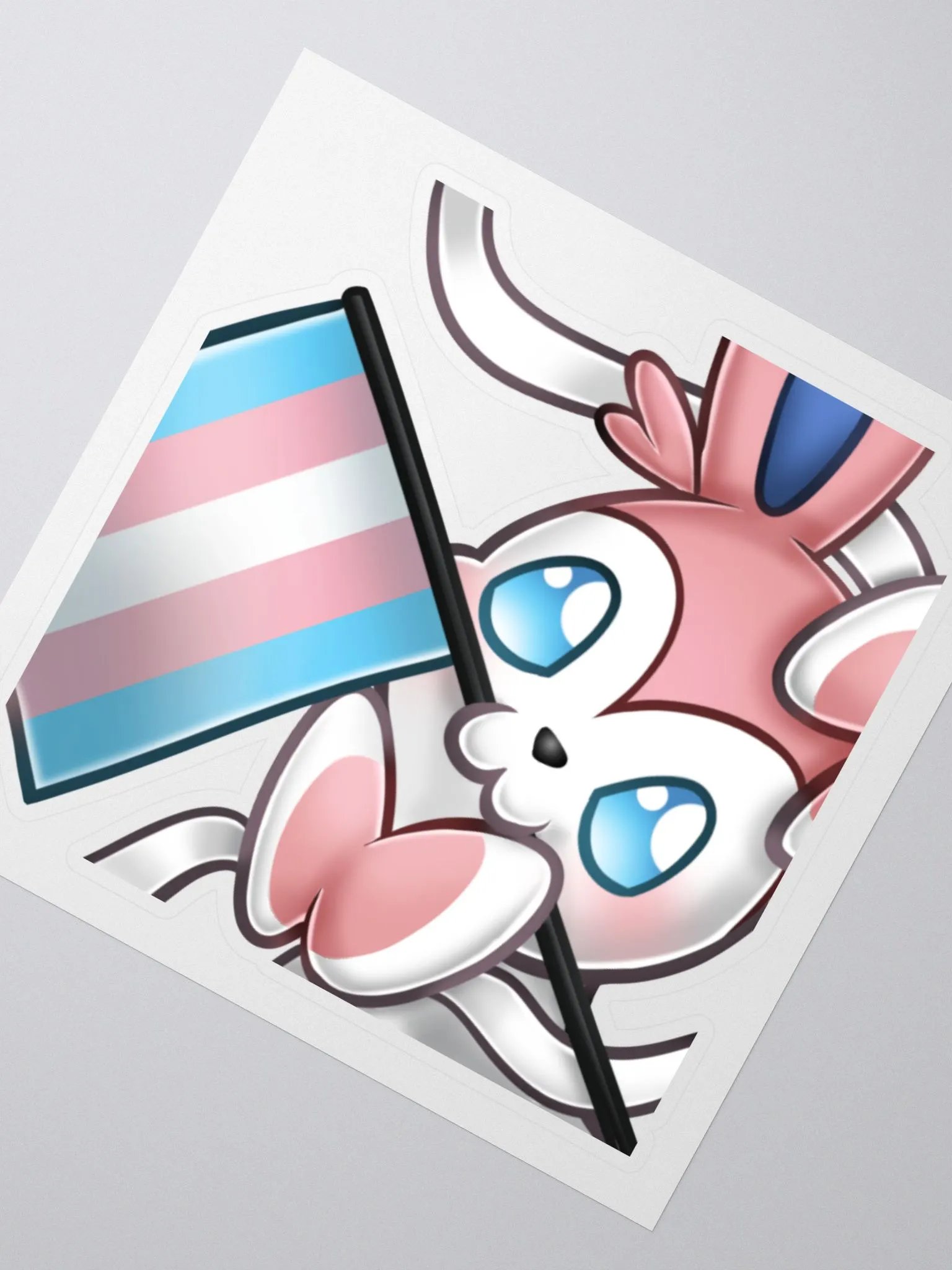 trans sylveon sticker product image (2)