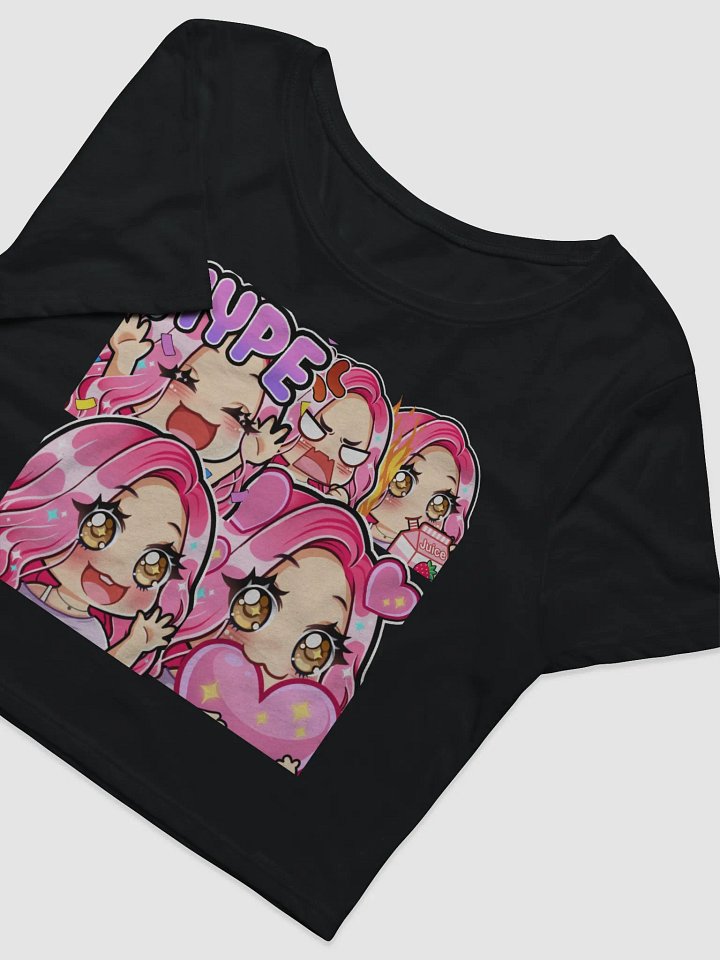 StrawberryCubana's Emotes Crop T-Shirt product image (2)
