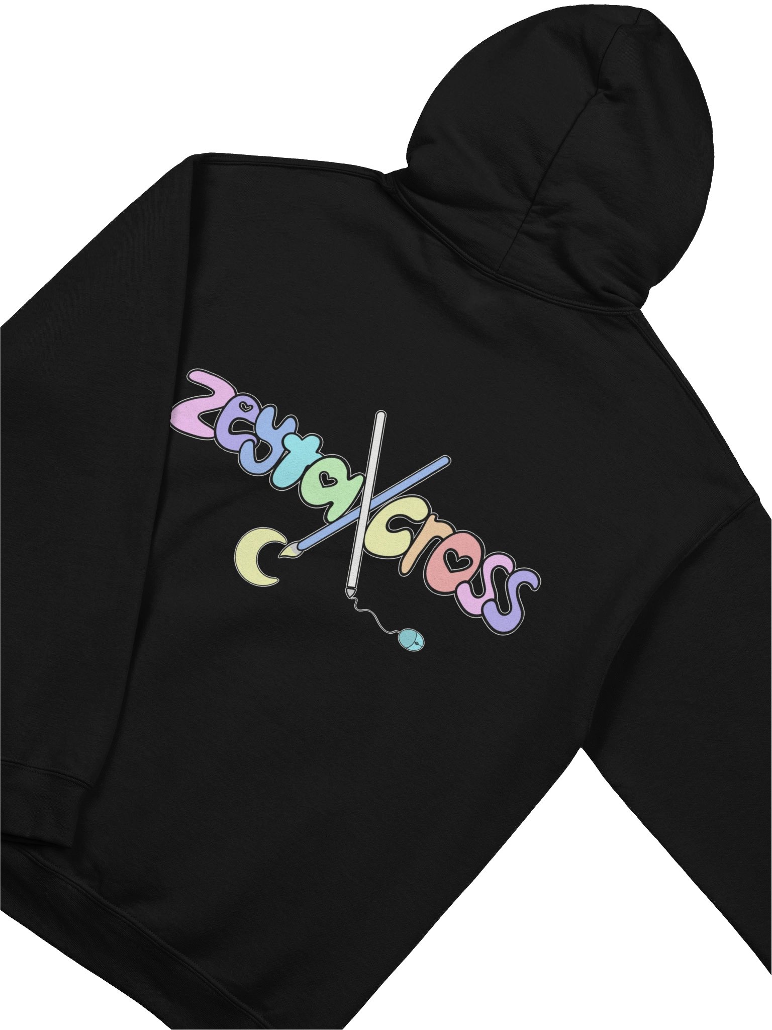 Hoodie - Queenguin Rep. with Zeyta Cross Logo product image (4)