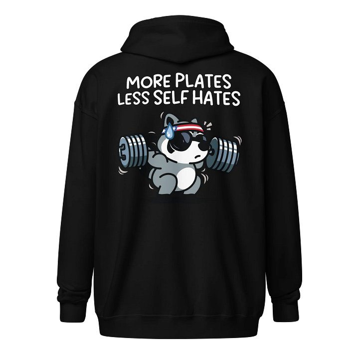 More Plates Zipper Hoodie product image (2)