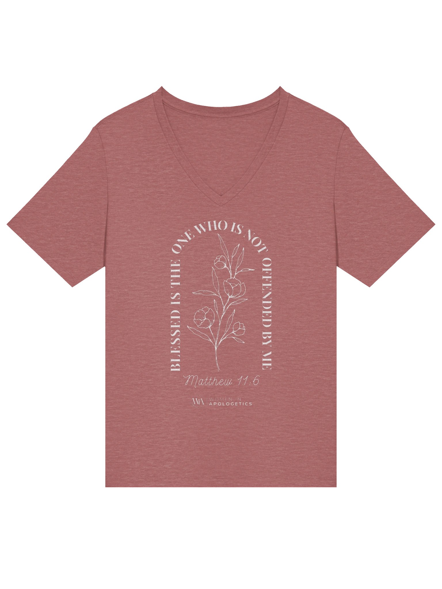Matthew 11:6 Relaxed V-Neck product image (19)