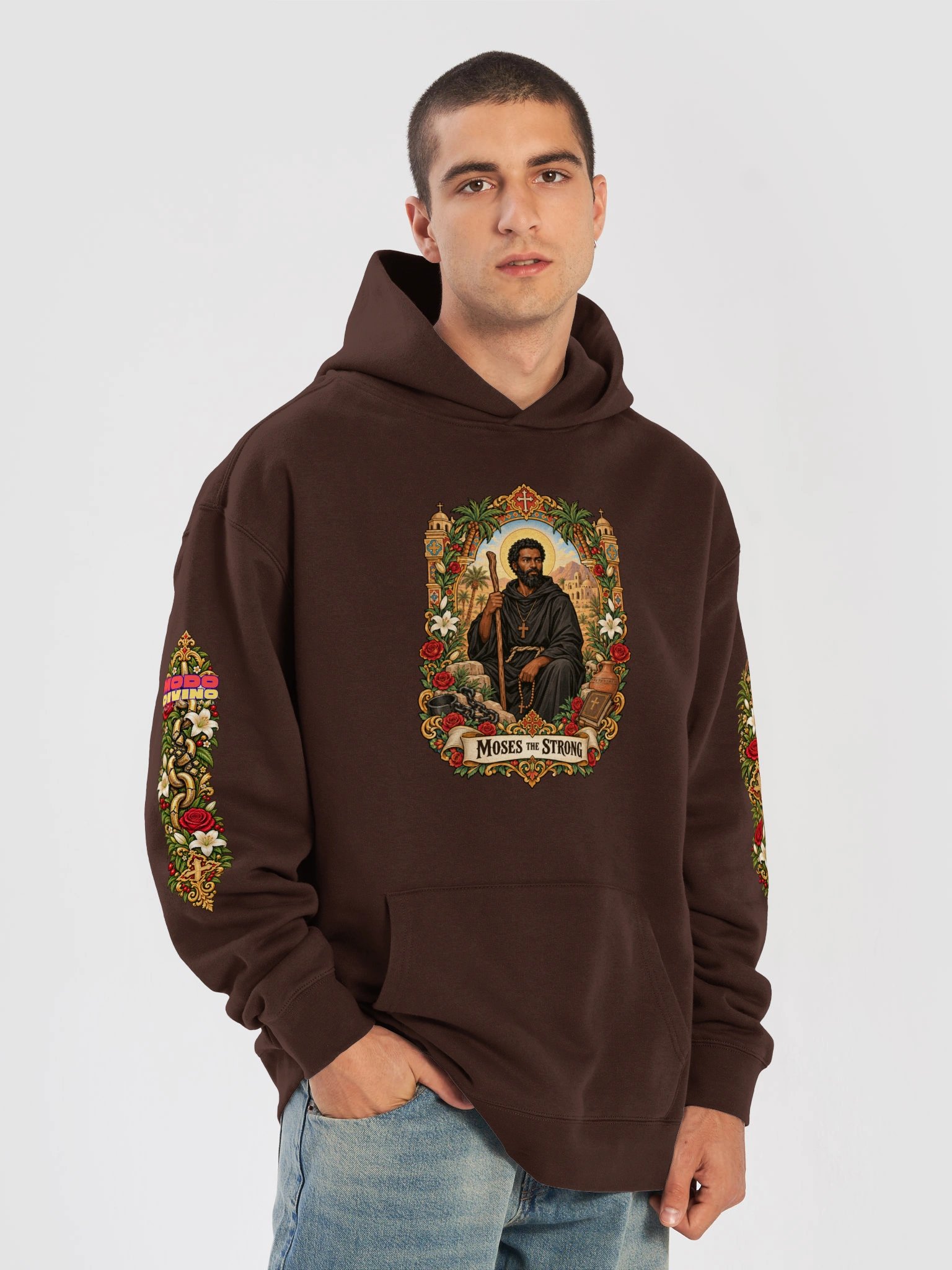 MOSES THE STRONG - Premium Relaxed Hoodie product image (2)