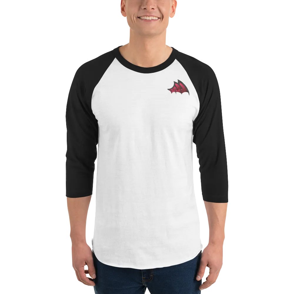 [Wings] ¾ Sleeve Raglan Tee product image (4)