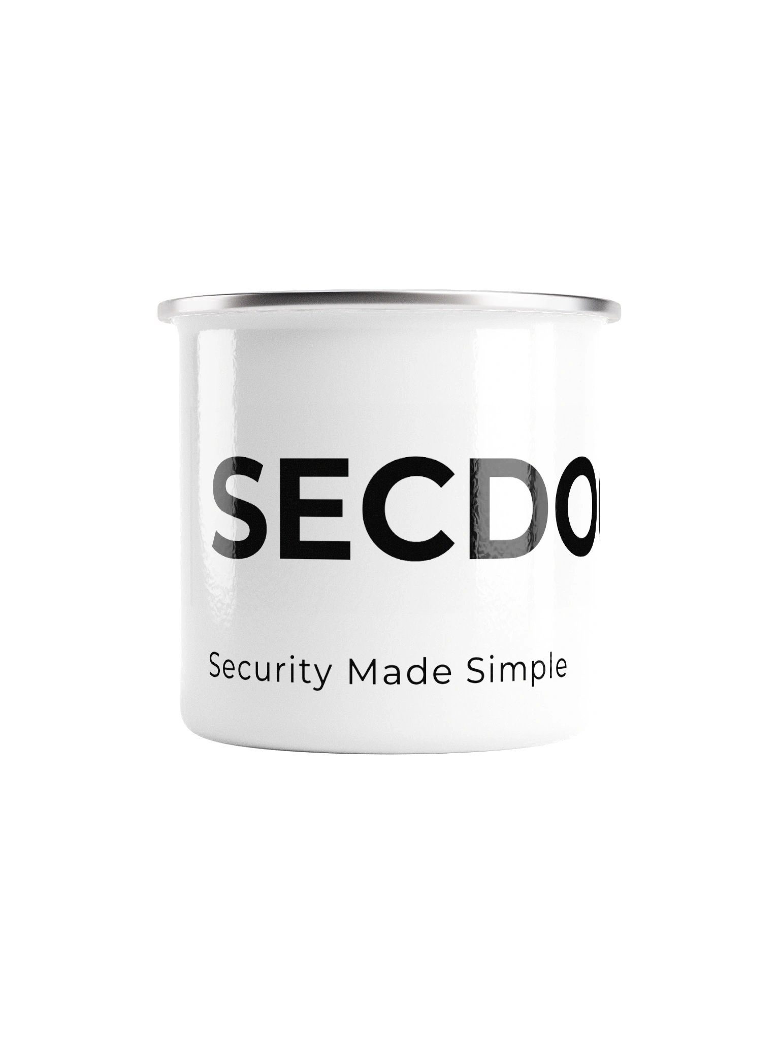 SECDOC - Security Made Simple - Enamel Mug product image (2)