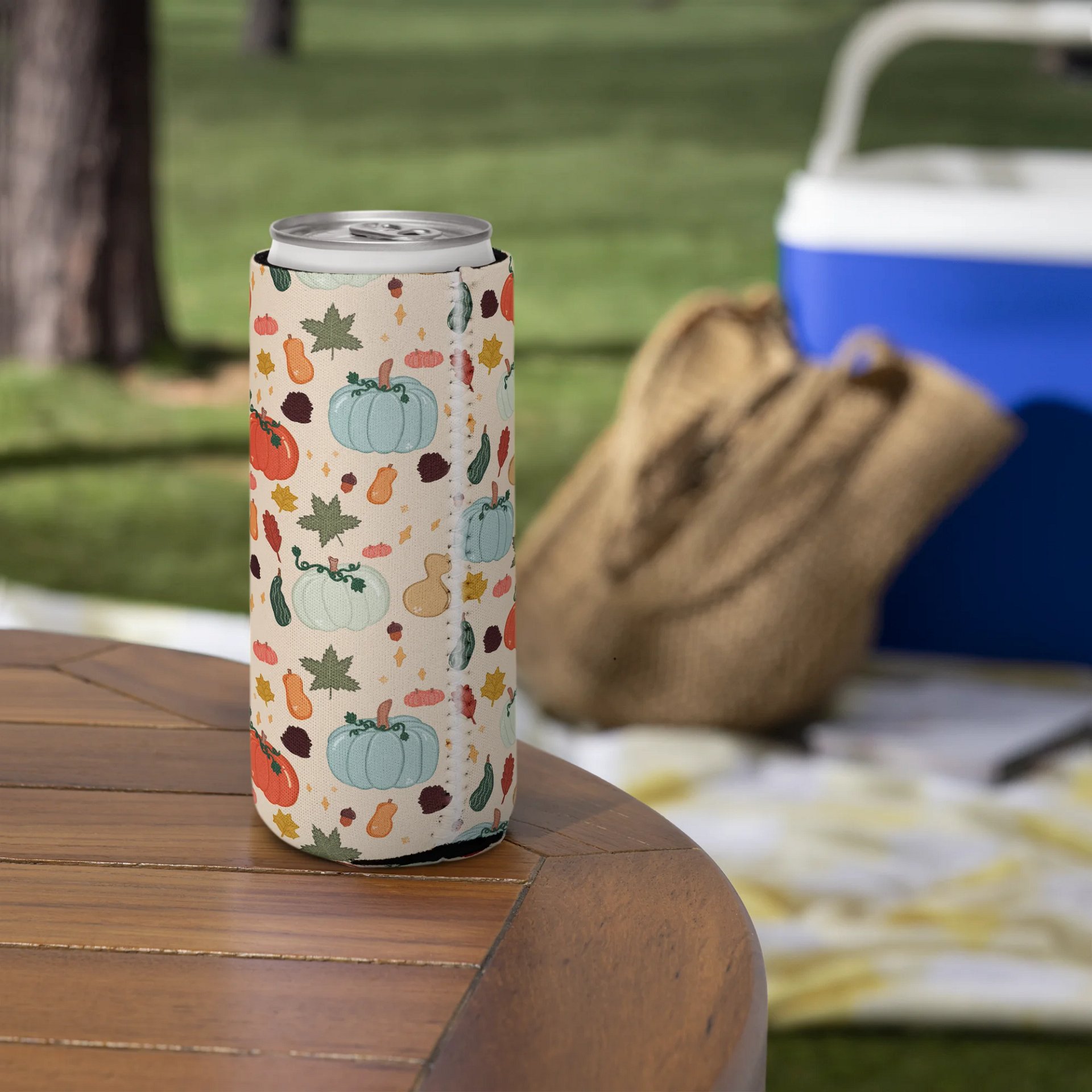 Everything Autumn Pattern Can Koozie product image (5)