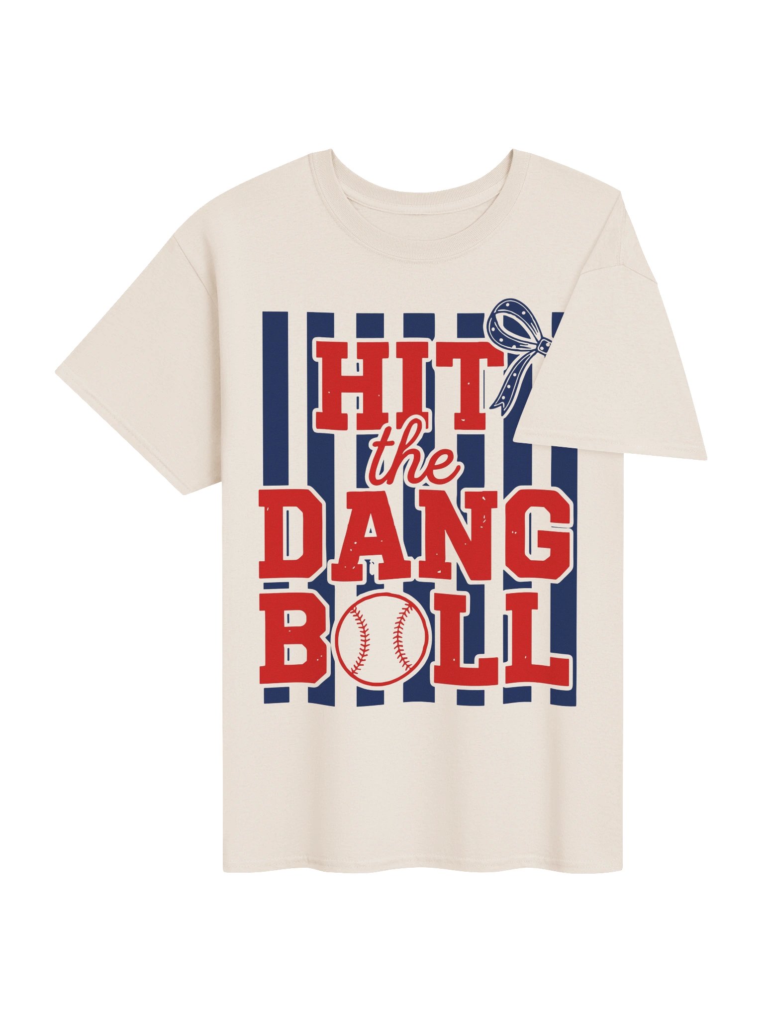 Hit The Dang Ball Baseball shirt product image (15)