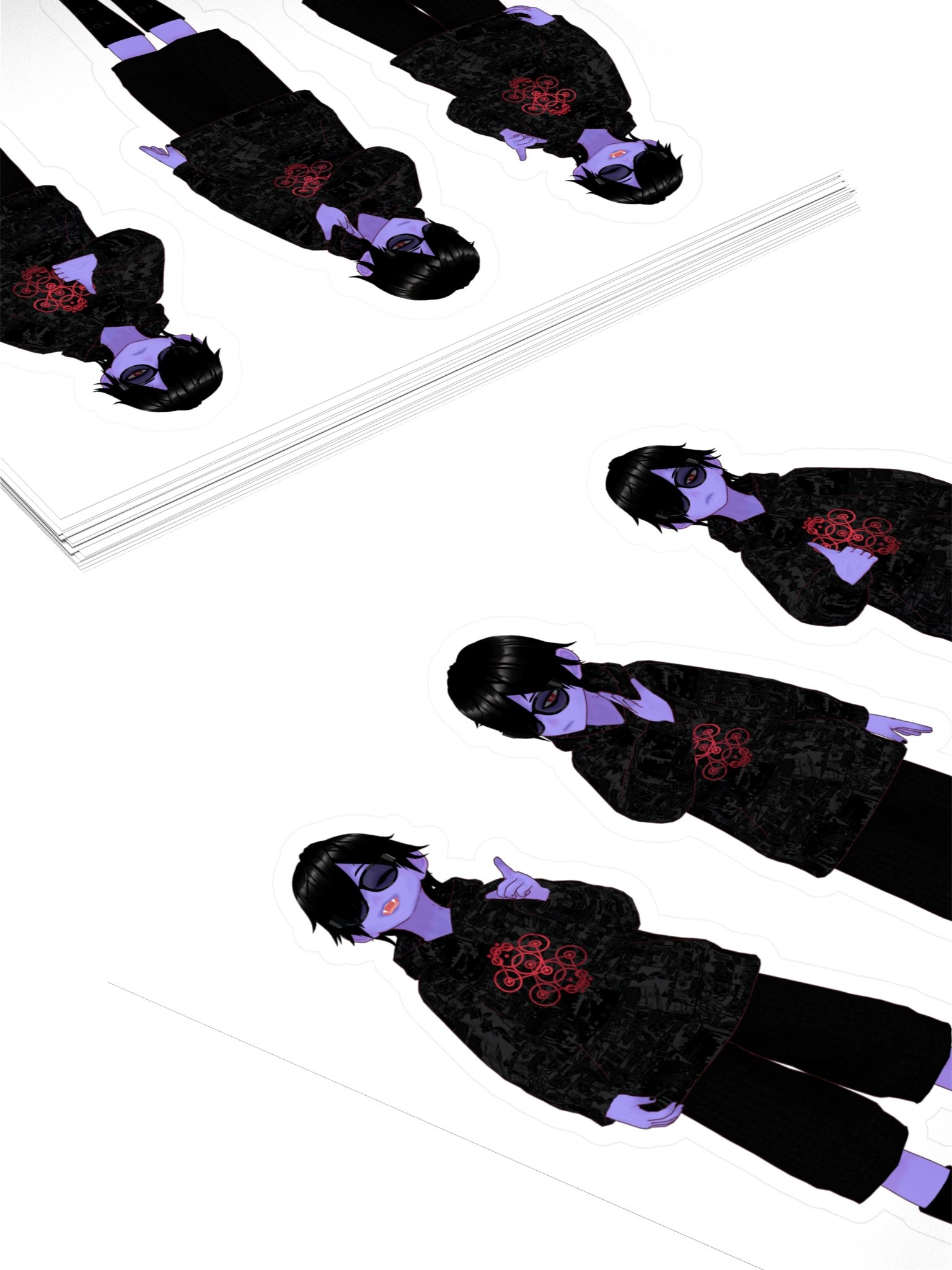 Steve the Vampire Sticker Sheet #3 product image (4)