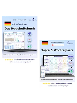 Das Haushaltsbuch + Tages- & Wochenplaner (10 % Rabatt)