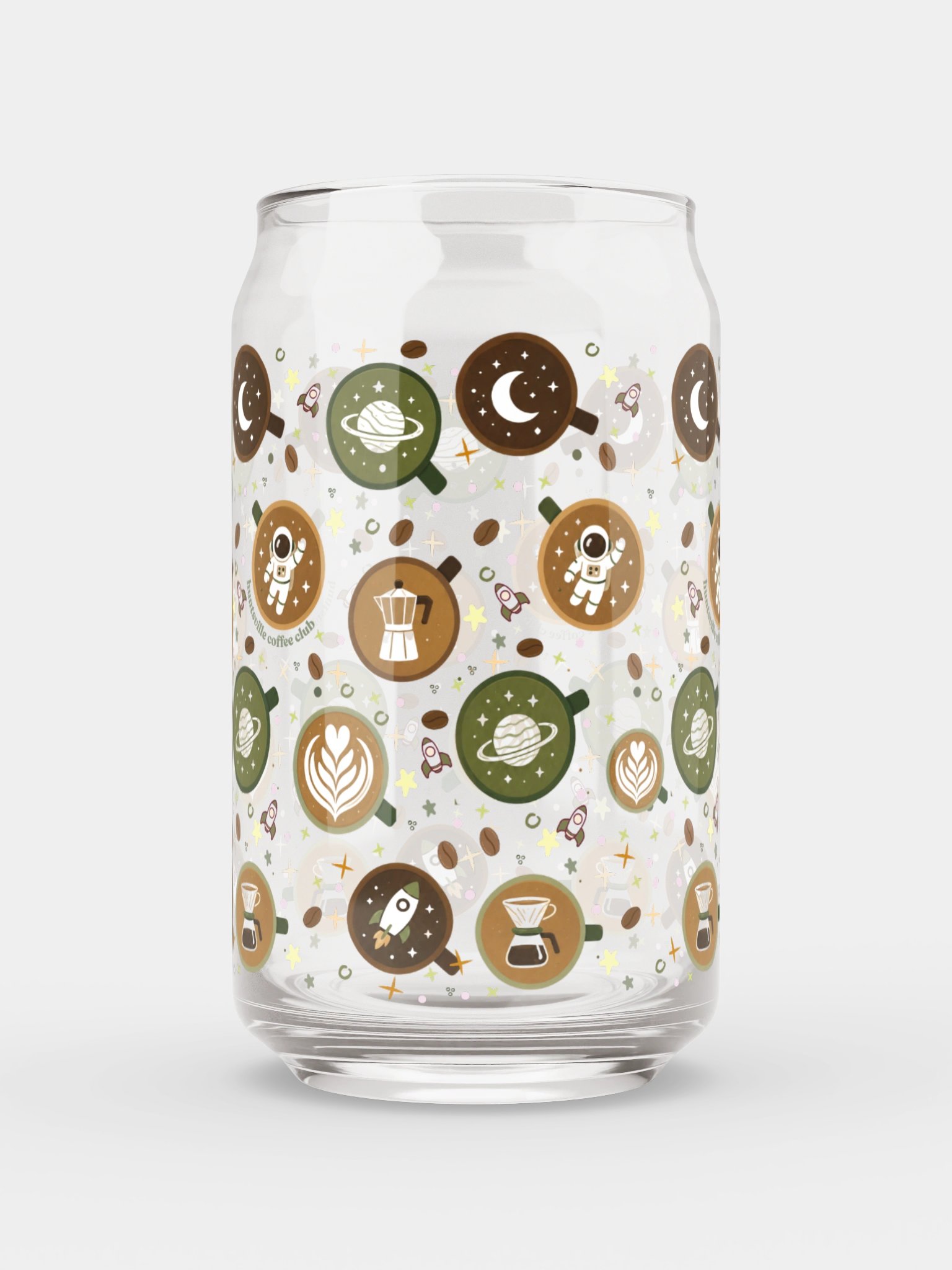 HuntsvilleCoffeeClub Can Glass product image (6)