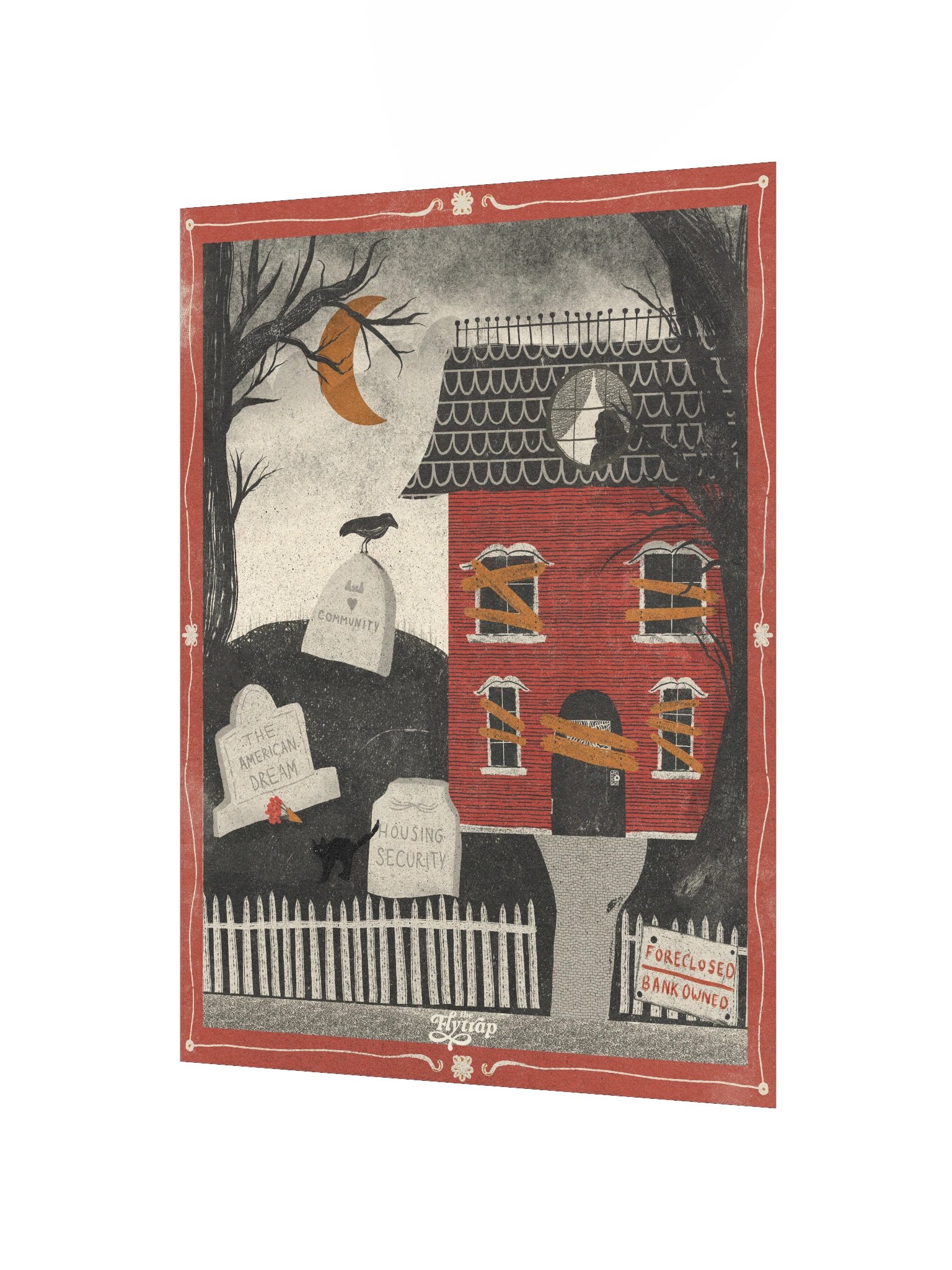 Flytrap Fridays - Haunt Me - 12" x 16" Poster product image (2)
