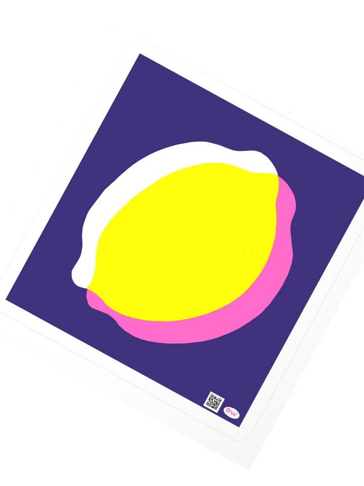Abstract Lemonz Sticker product image (2)