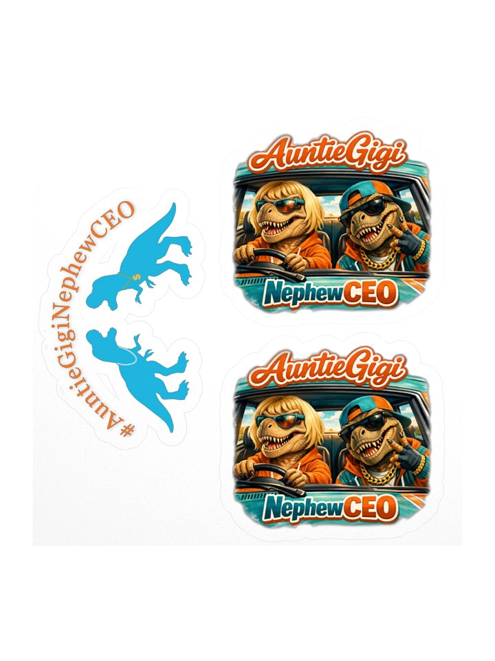 AuntieGigi NephewCEO stickers product image (1)