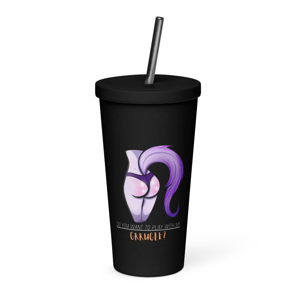Whimsical WolfTail Stainless Tumbler product image (1)