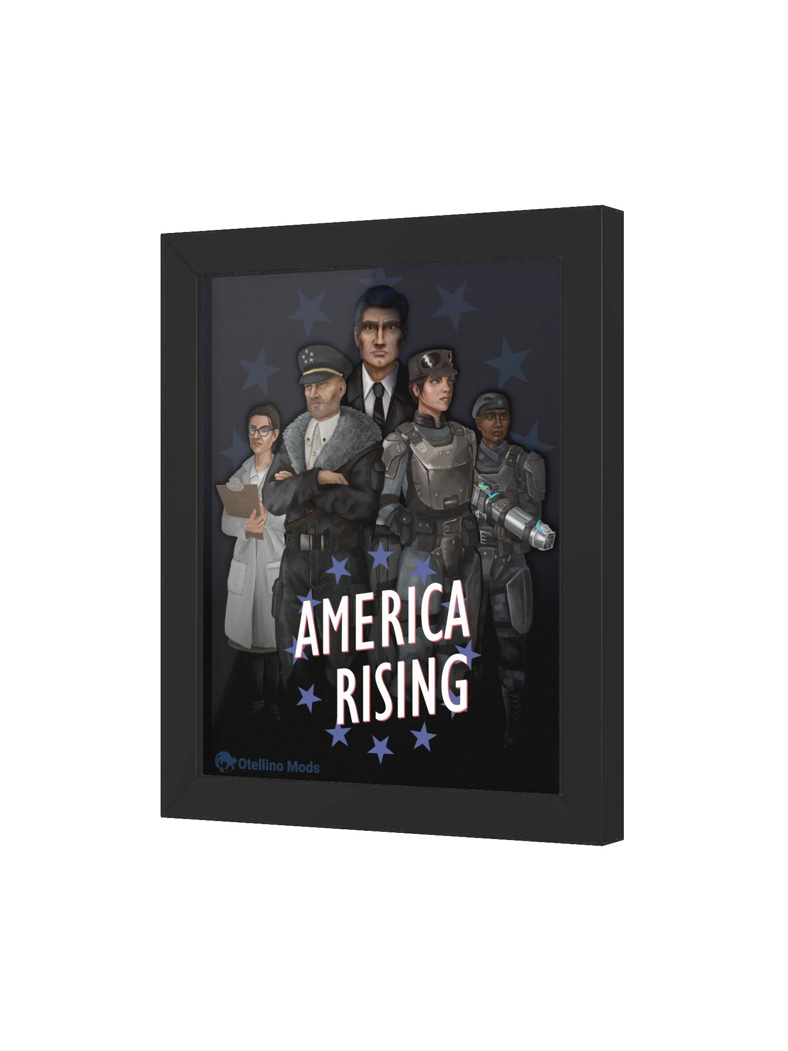 America Rising Framed Poster product image (31)