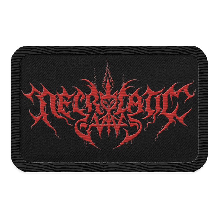 NecroCaticGames Embroidered Patch product image (1)
