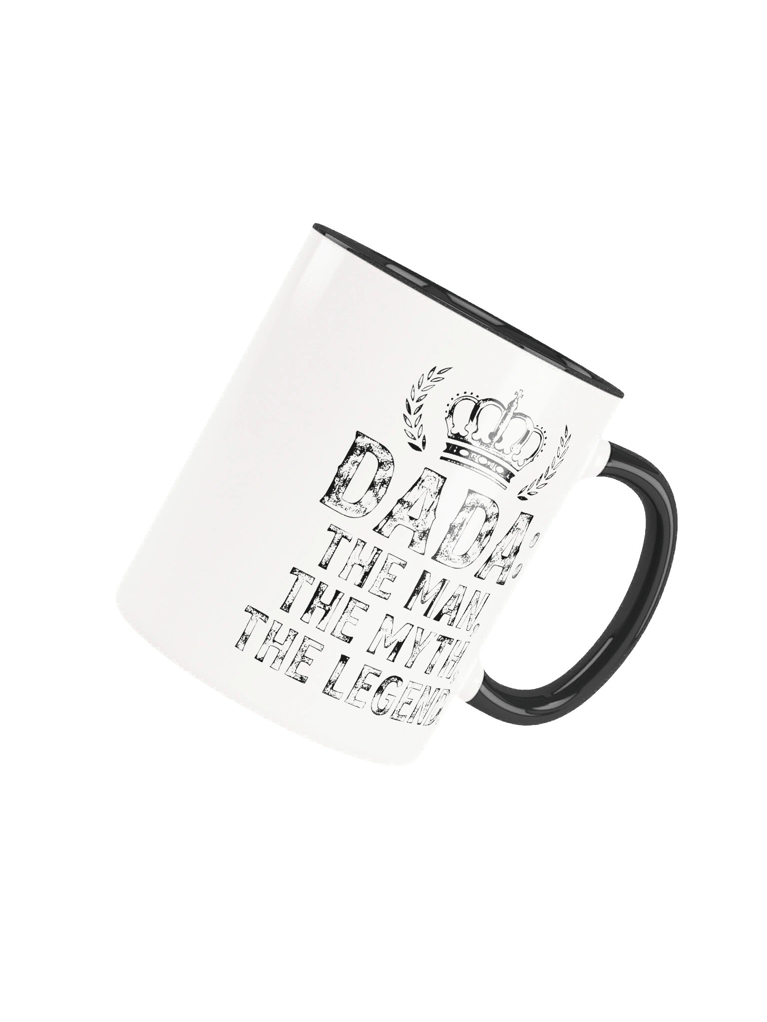 Dada's Mug - Minimal Black Ceramic Mug with Color Inside product image (7)