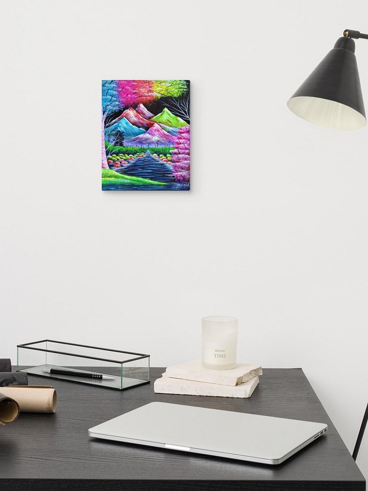 Vibrant Night | Canvas Print | Wall Art Decoration | Abstract product image (2)