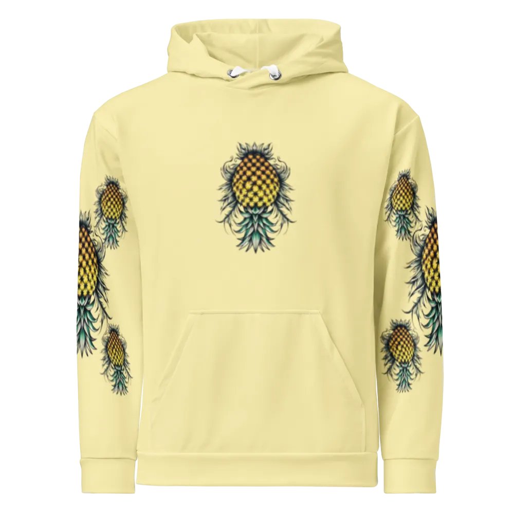 Pineapple Life crazy pineapple hoodie product image (1)