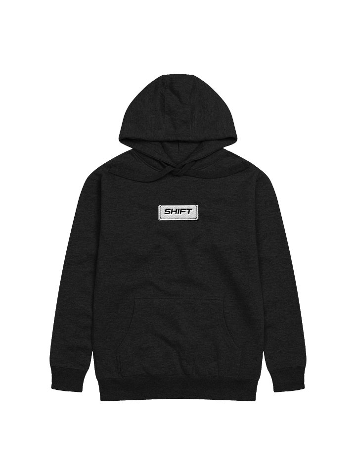 Stitched White Shift Key Hoodie product image (1)