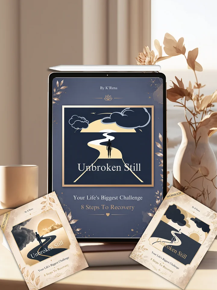 Unbroken Still: Your Life's Biggest Challenge – 8 Steps to Recovery Healing eBook, Action Guide & Workbook product image (1)