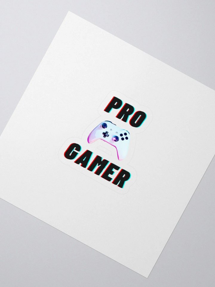 Pro Gamer 3D Controller Sticker product image (2)