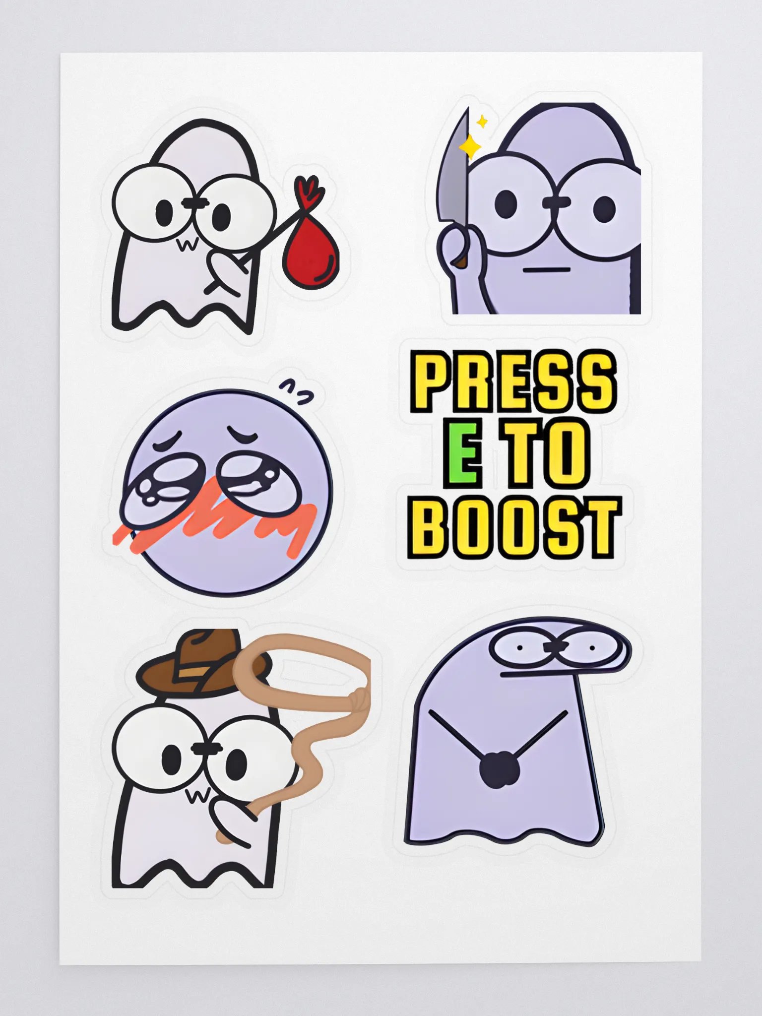 Homeless__Ghost Stickers! product image (3)