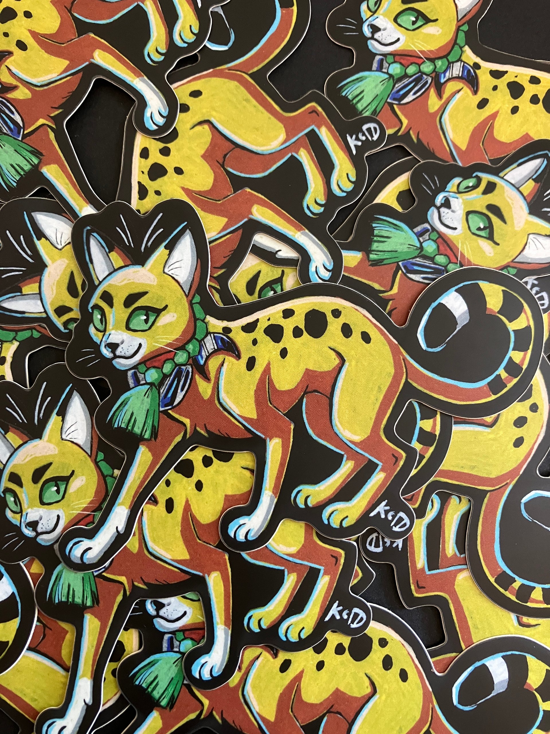 *NEW!* Toula - Vinyl Sticker product image (2)
