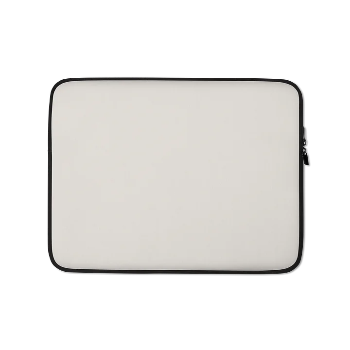 Minimalist Beige Laptop Sleeve product image (2)