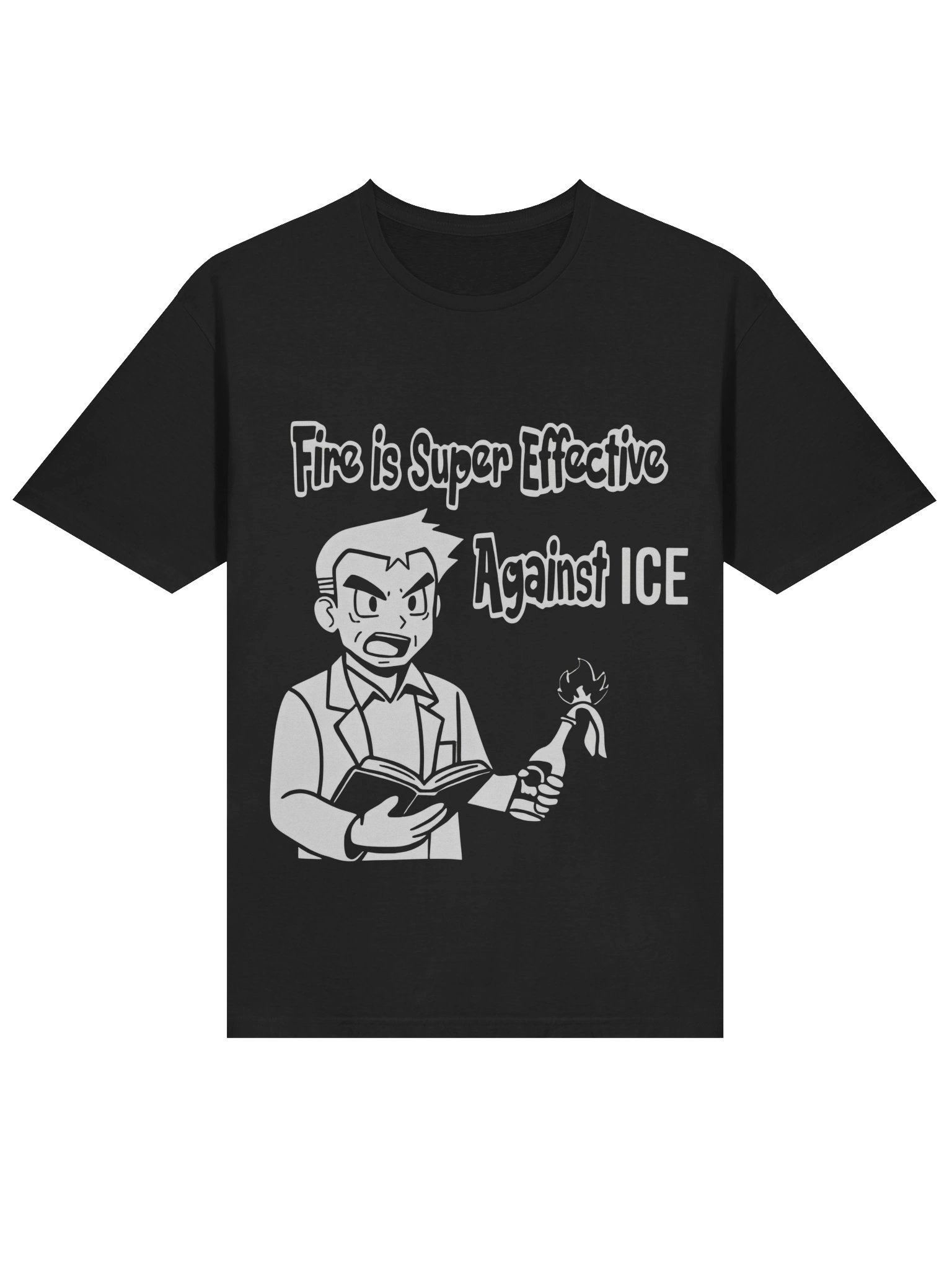 Fire Is Super Effective Against ICE Shirt product image (2)