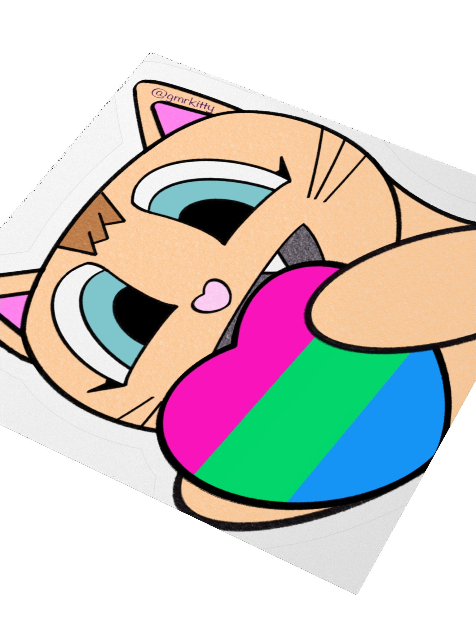 PolyS Pride Kitty Sticker product image (9)