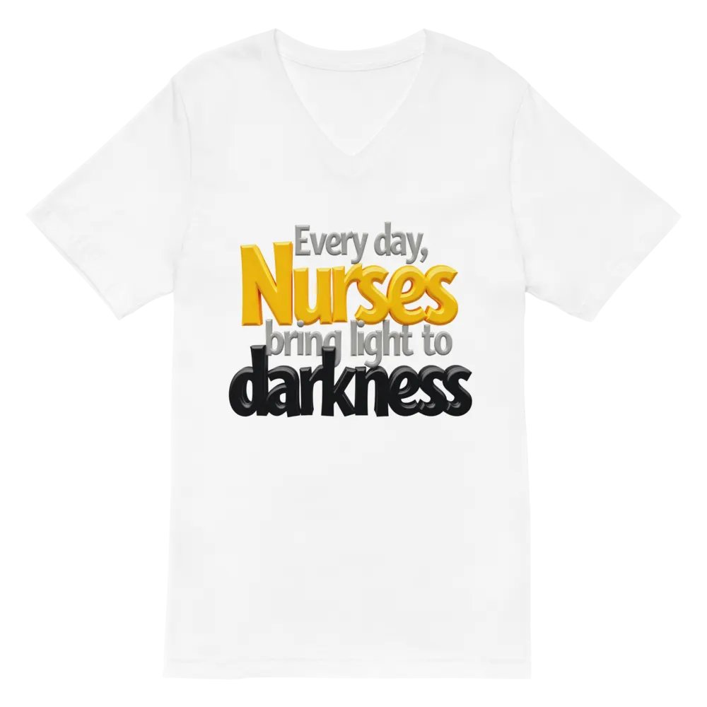 Nurse's Light V-Neck Tee product image (6)