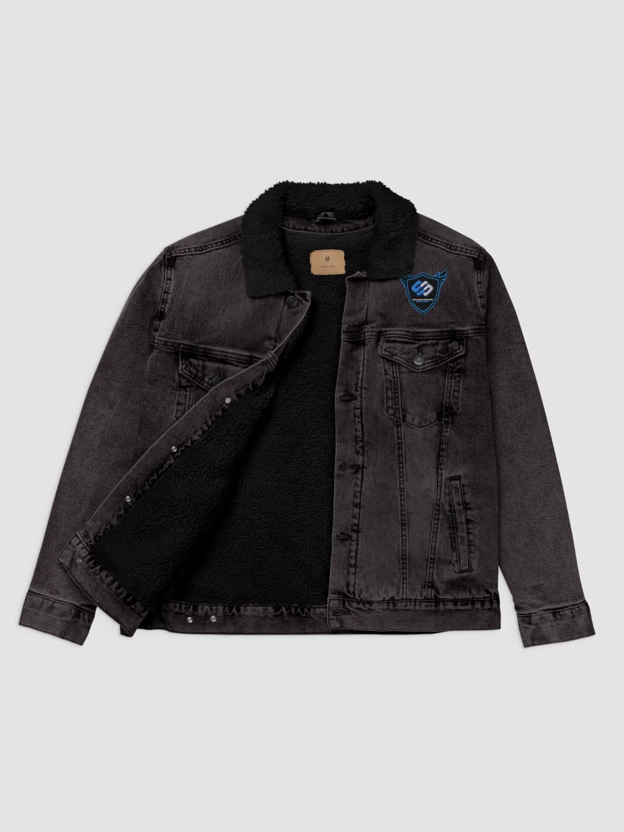 Senior Series Esports Unisex Sherpa Denim Jacket product image (7)
