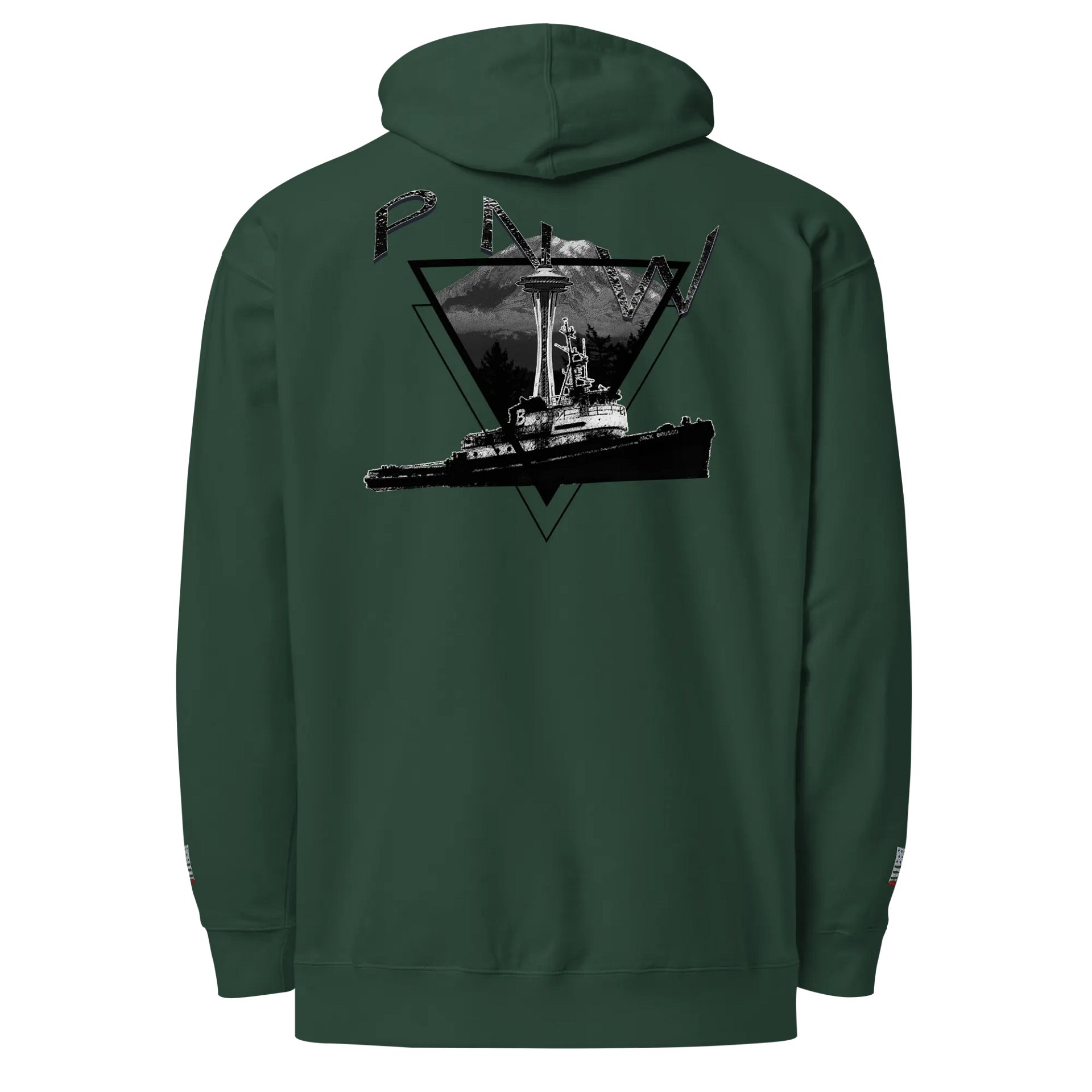 PNW T-Mt Raine & Jack Brusco – Maritime Heritage | Twin Anchor Apparel Wheelhouse Watch Line product image (1)