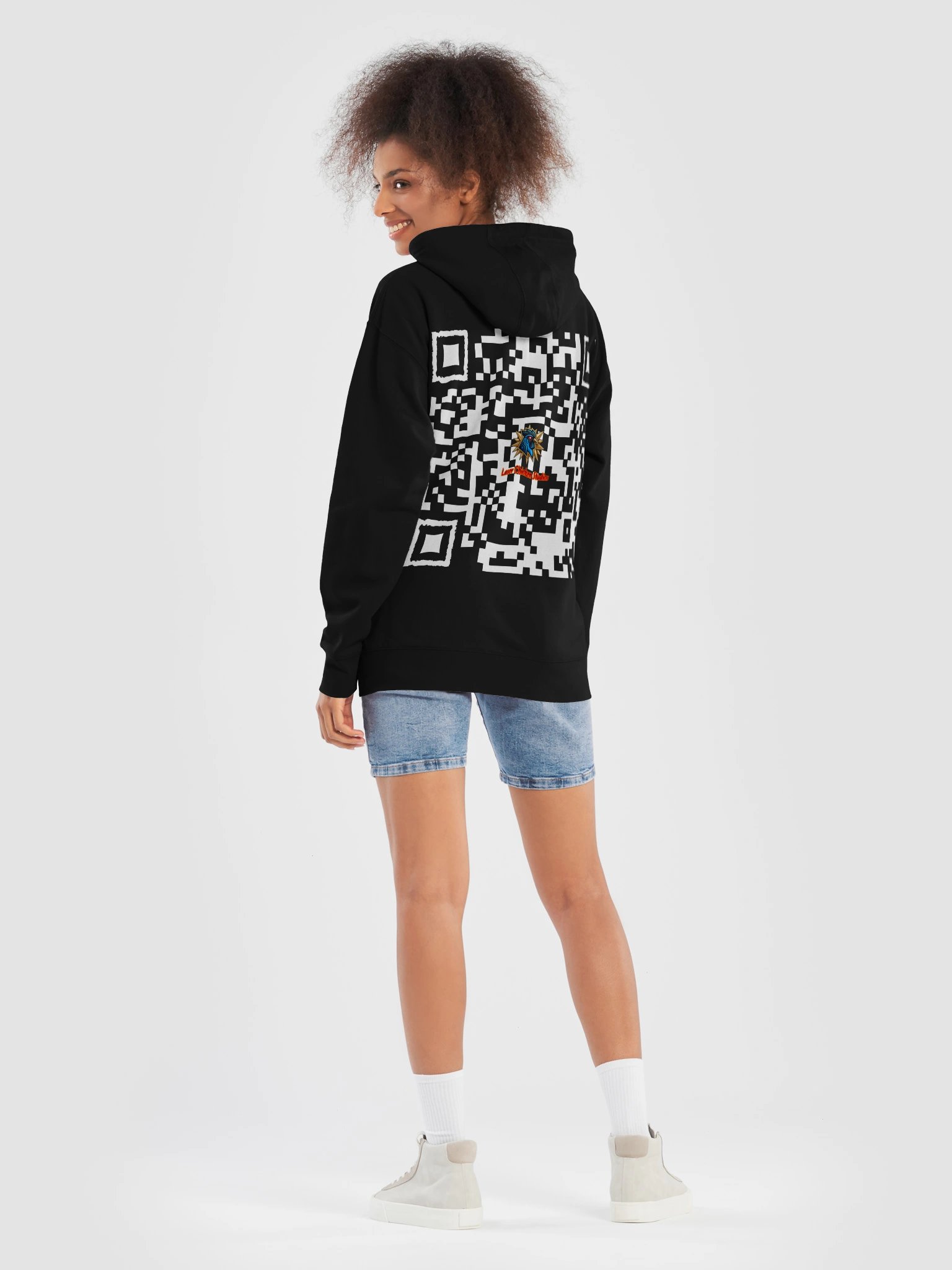 Big Blue Chicken Emblem Hoodie product image (8)
