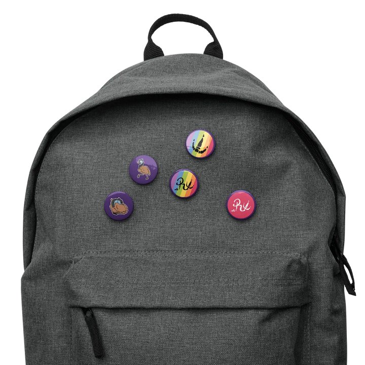 Rogue Writers Pin Set product image (2)