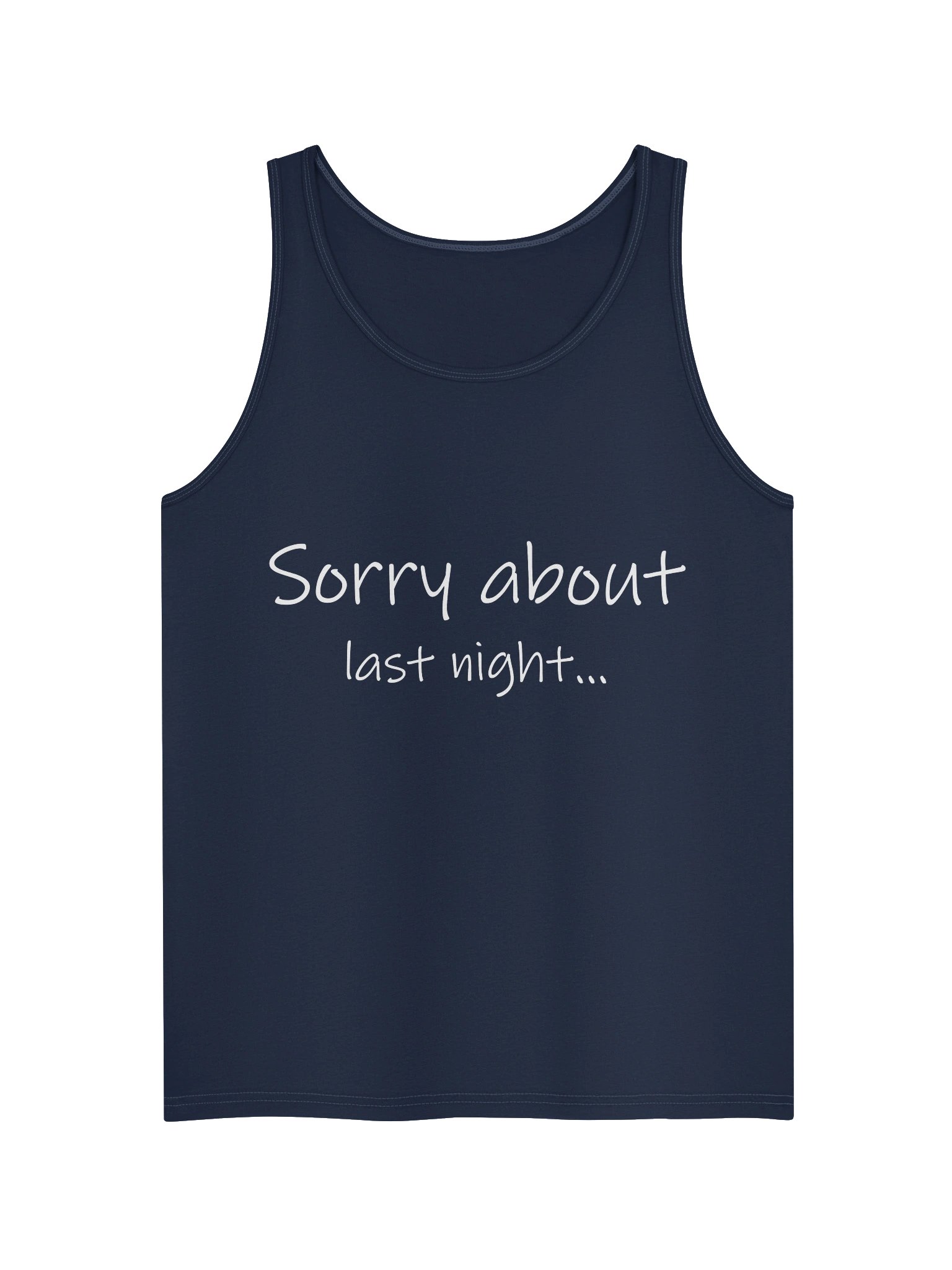 Sorry About Last Night Jersey Tank product image (5)