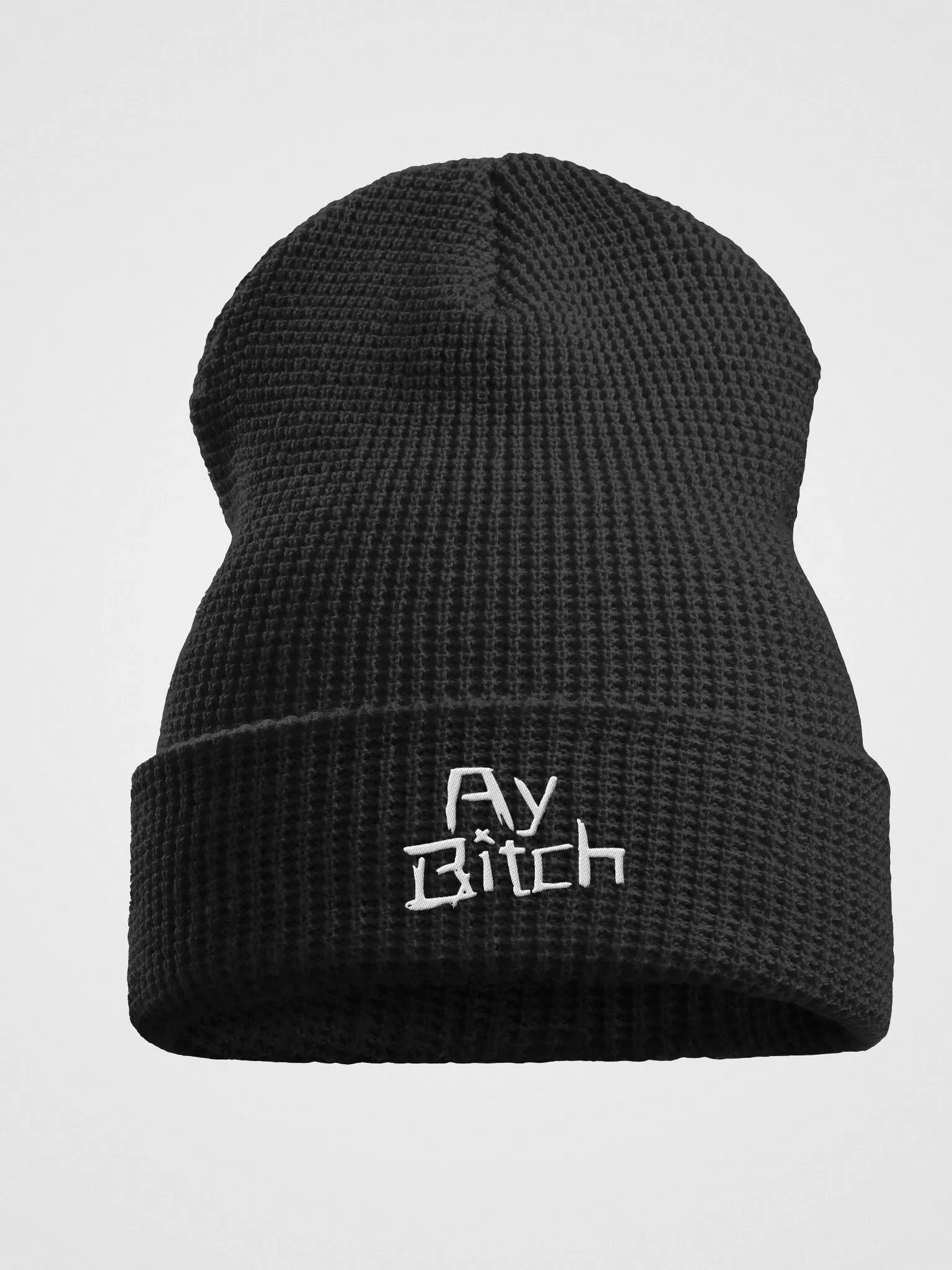 Ay Bitch Waffle Beanie product image (1)