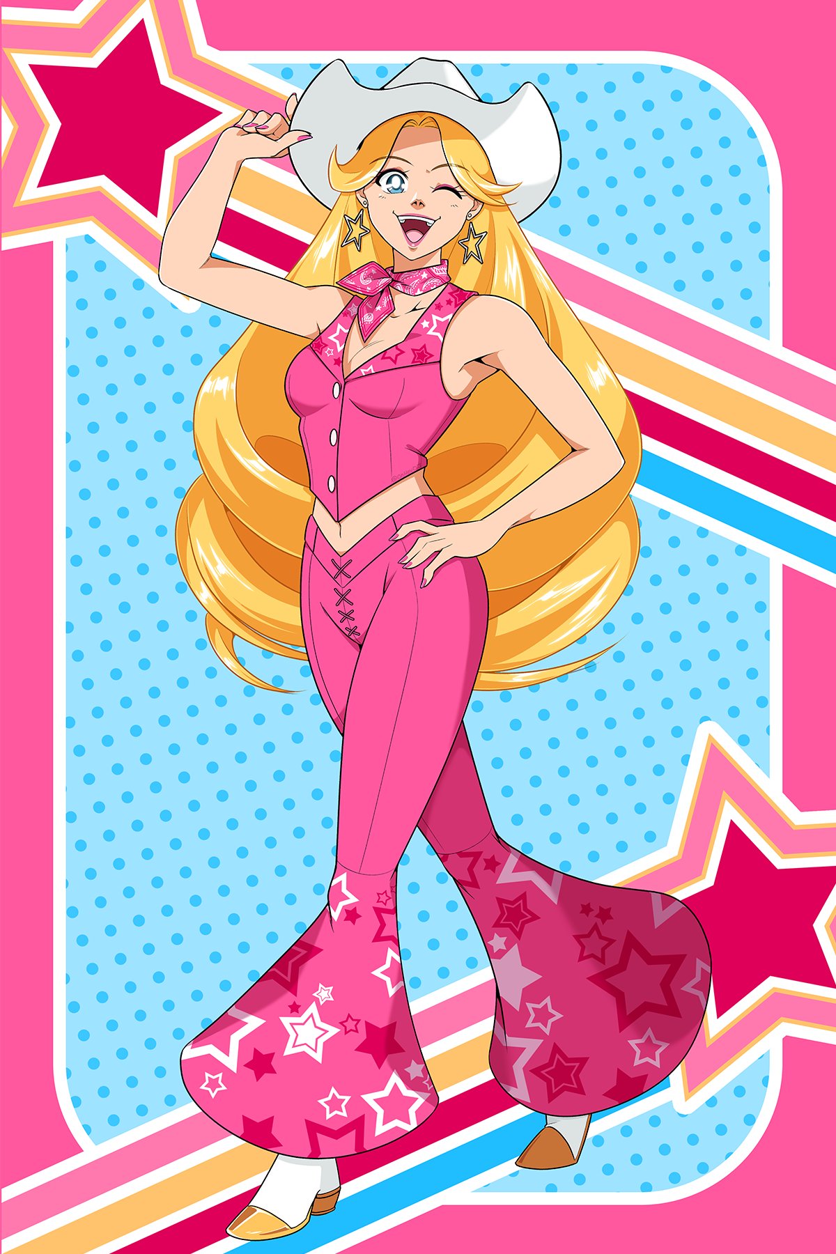 Cowgirl Barbie Mini Print product image (1)