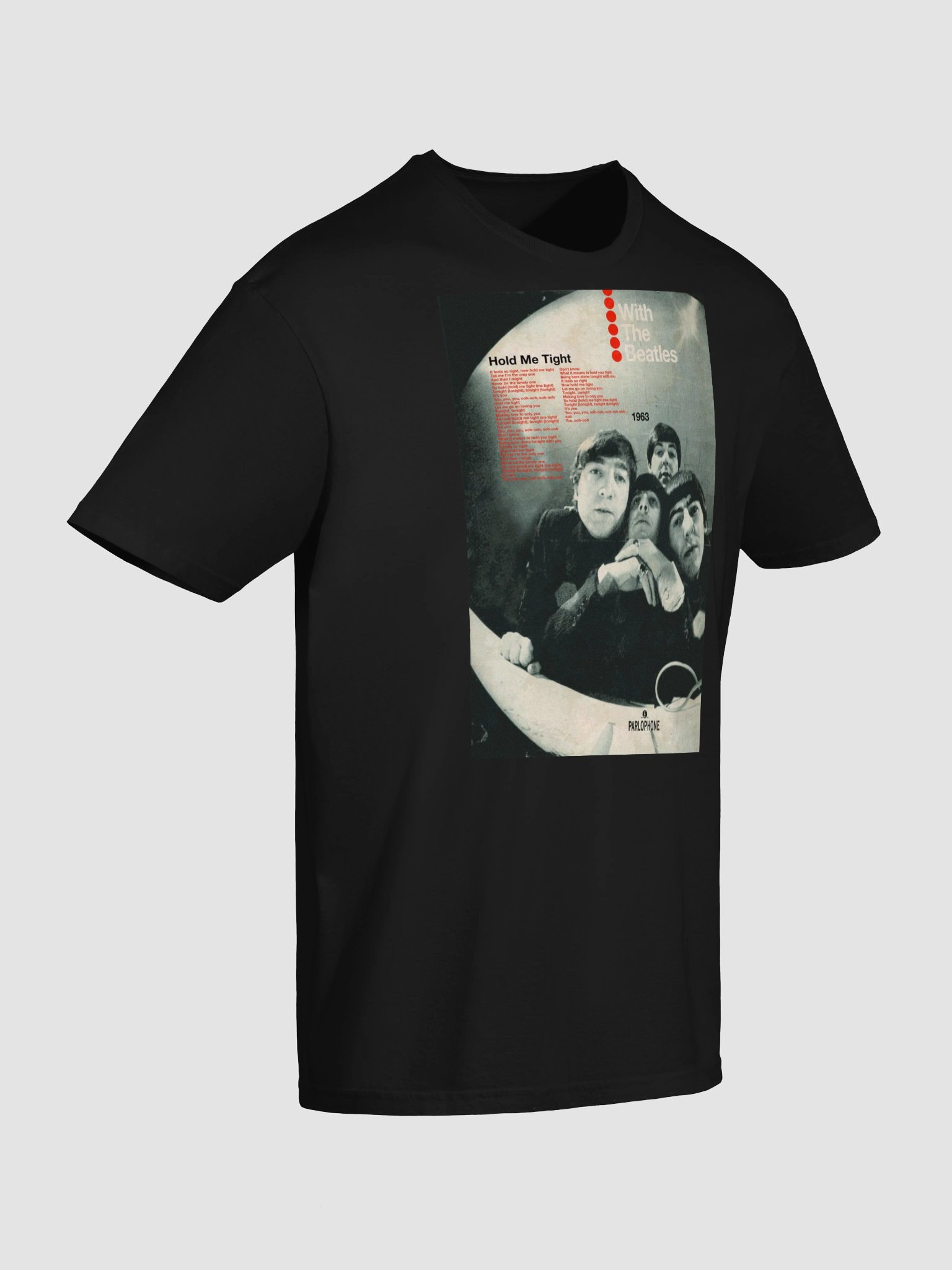 The Beatles “With The Beatles” T-Shirt | 1963 Vintage Album Art Graphic Tee | Classic Rock Shirt product image (7)