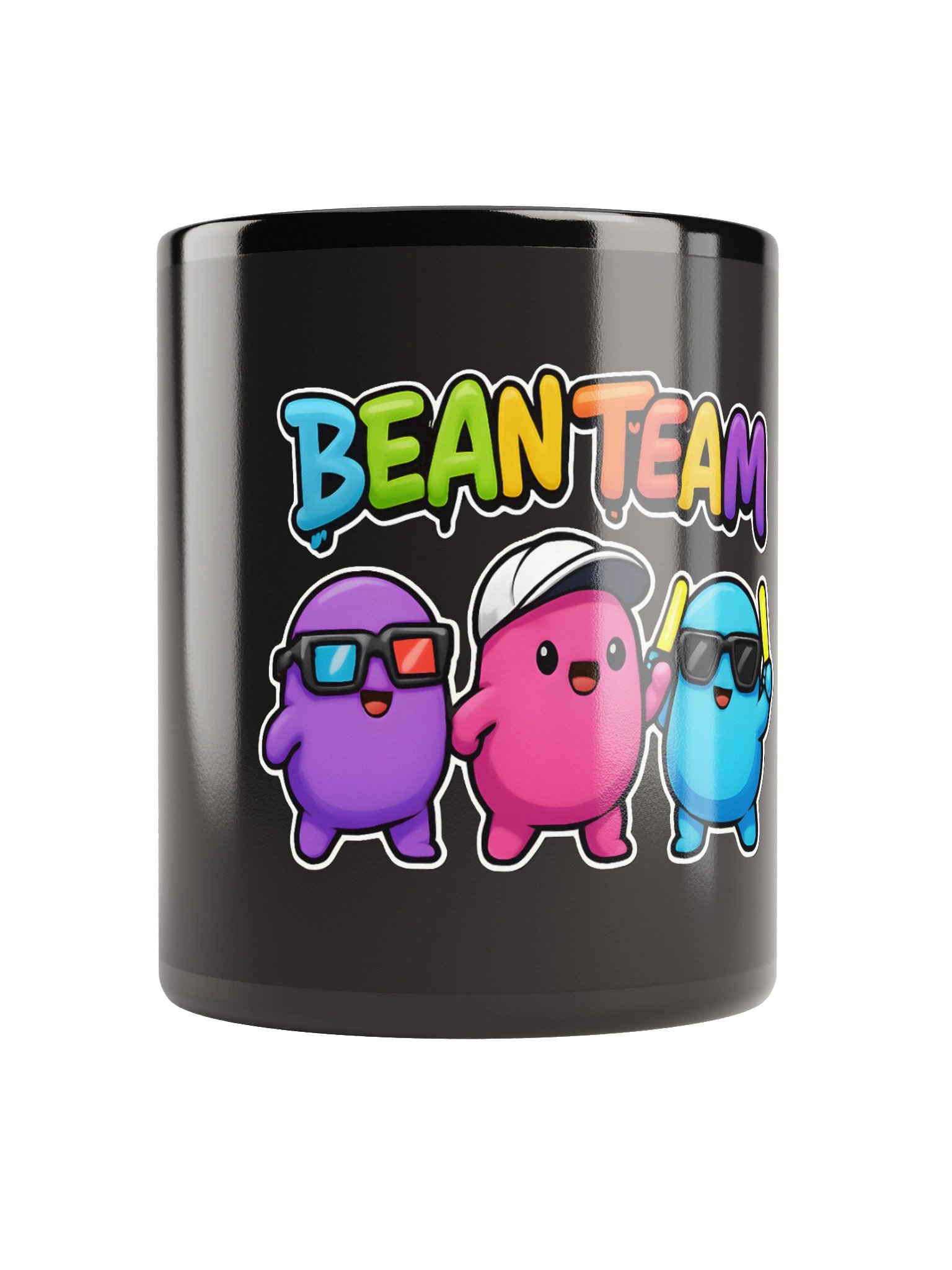 Bean Team Black Mug product image (1)