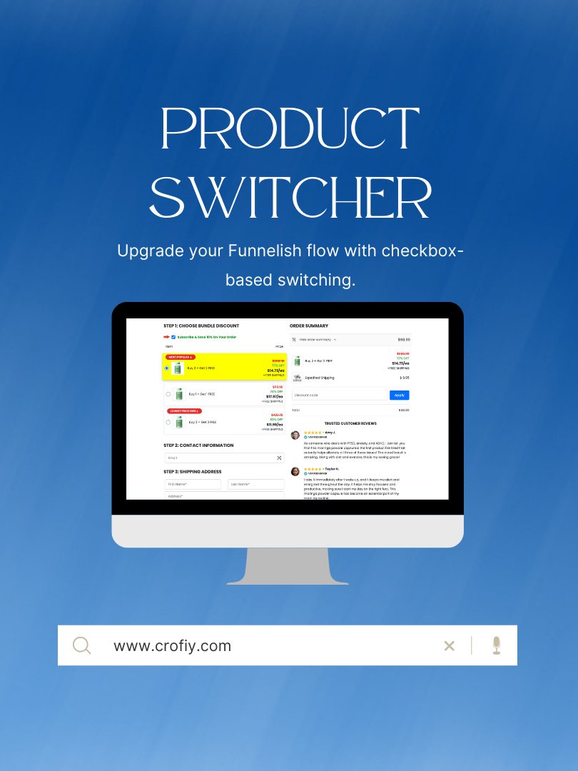 Funnelish Product Switcher Addon product image (1)